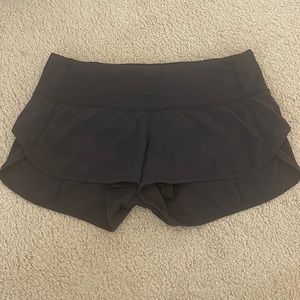 Lululemon speed shorts